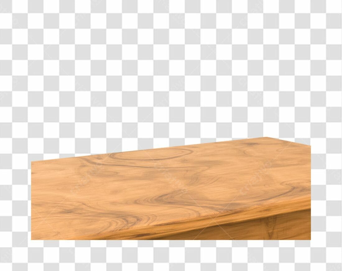 Superficie de Madeira PNG com fundo transparente