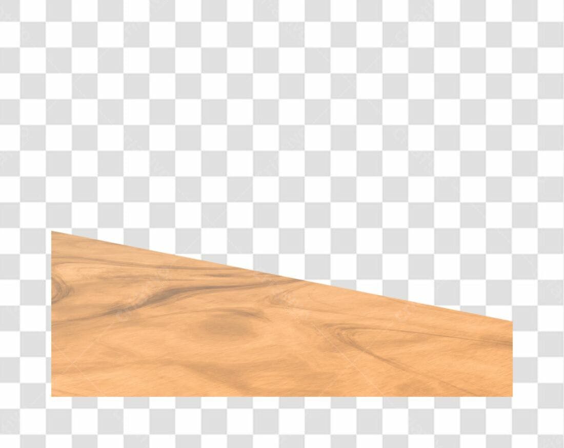 Superfície de Madeira PNG com fundo transparente