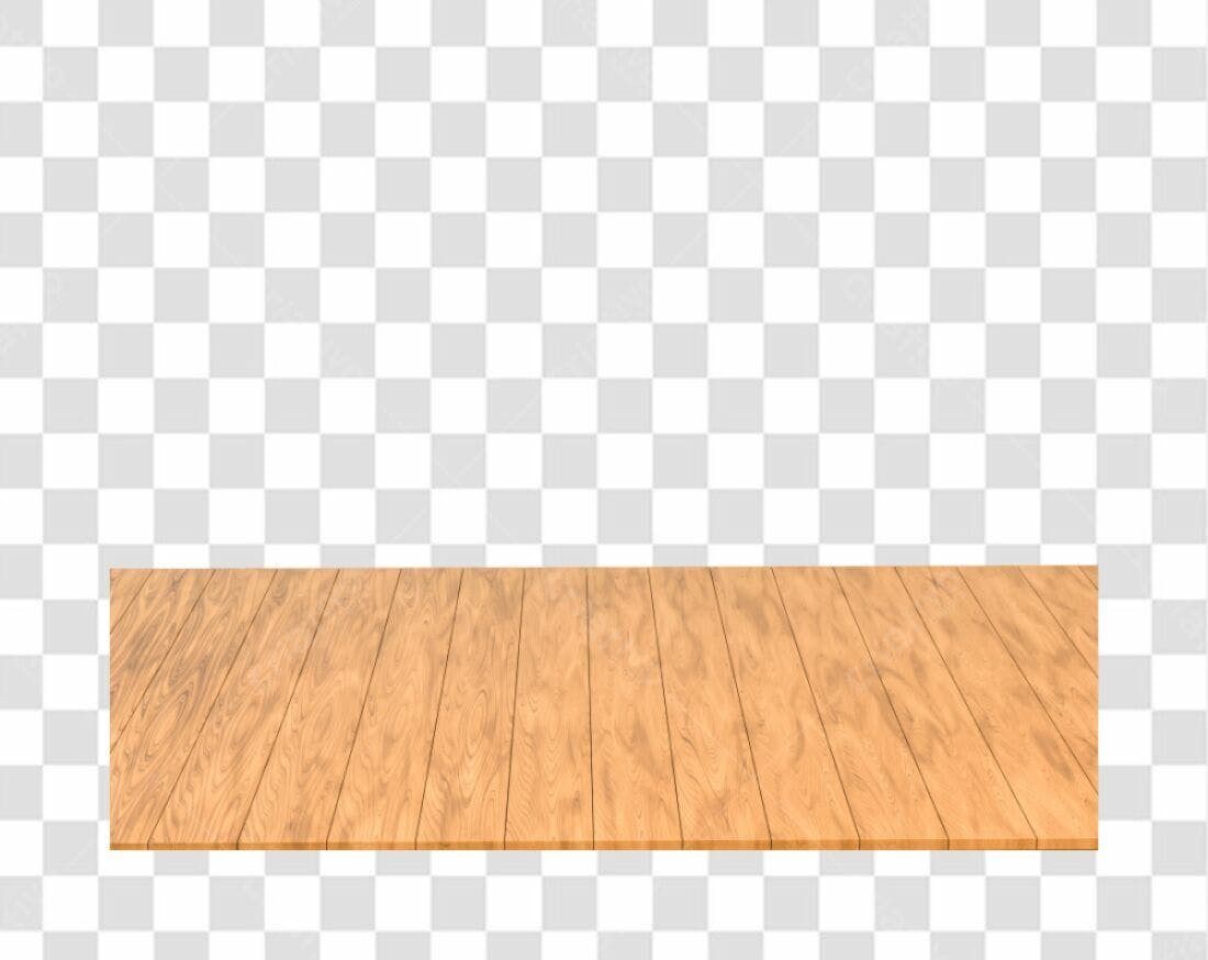 PNG Mesa de Madeira para Mockup com fundo transparente