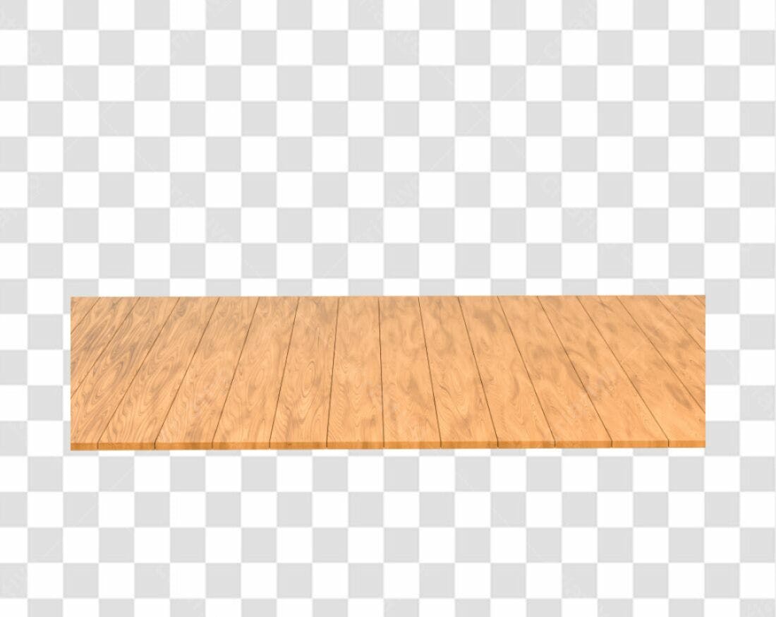 Superfície de Madeira PNG com fundo transparente