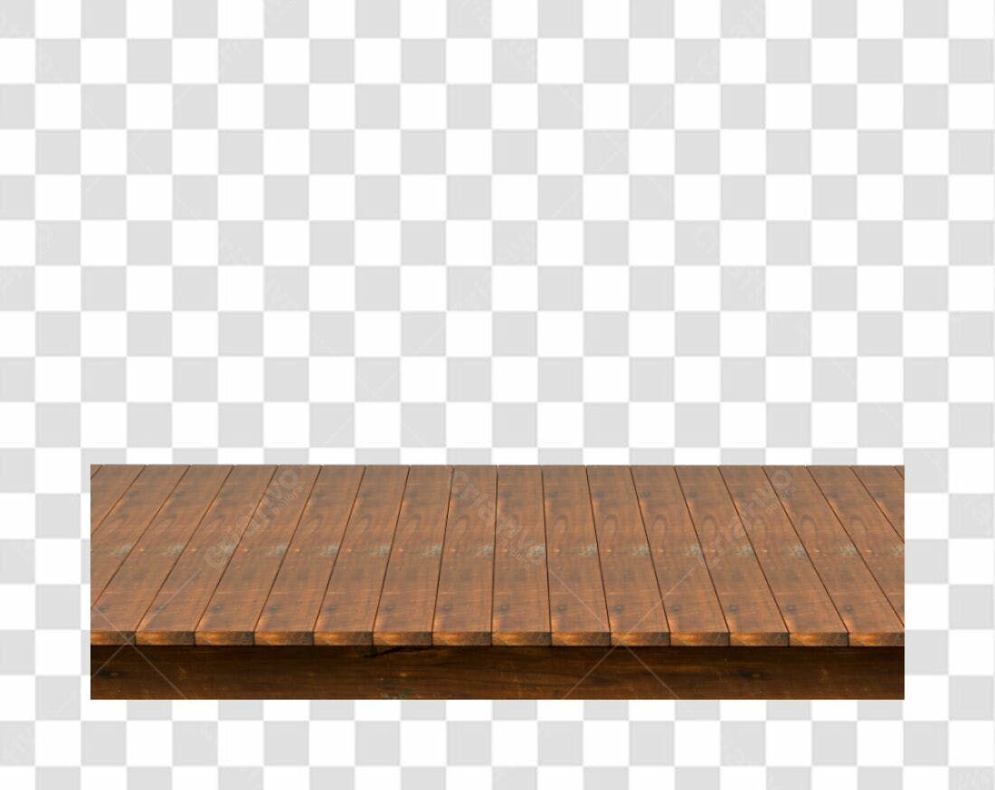 Mesa de Madeira PNG com fundo transparente