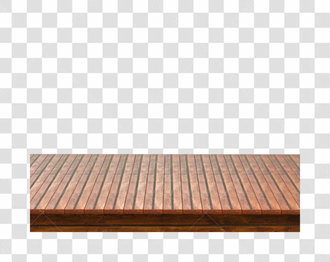 Superficie de Madeira PNG com fundo transparente