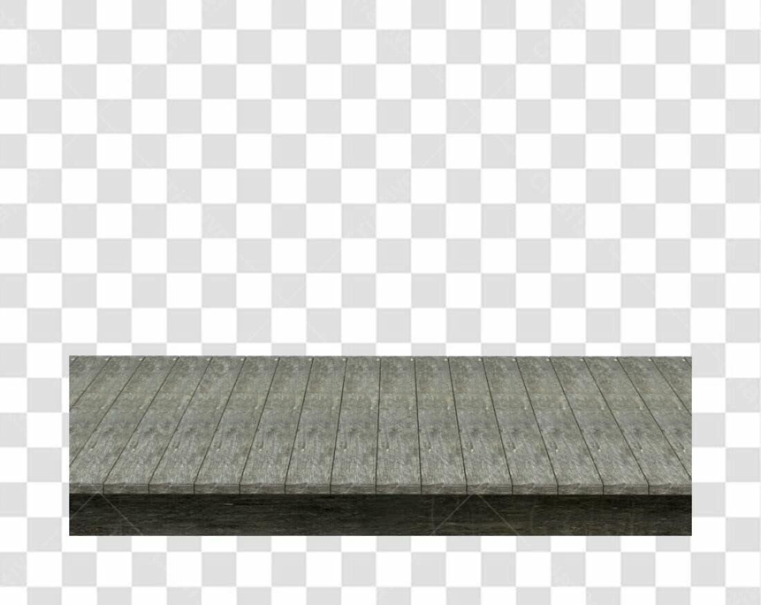 Mesa de Madeira PNG com fundo transparente