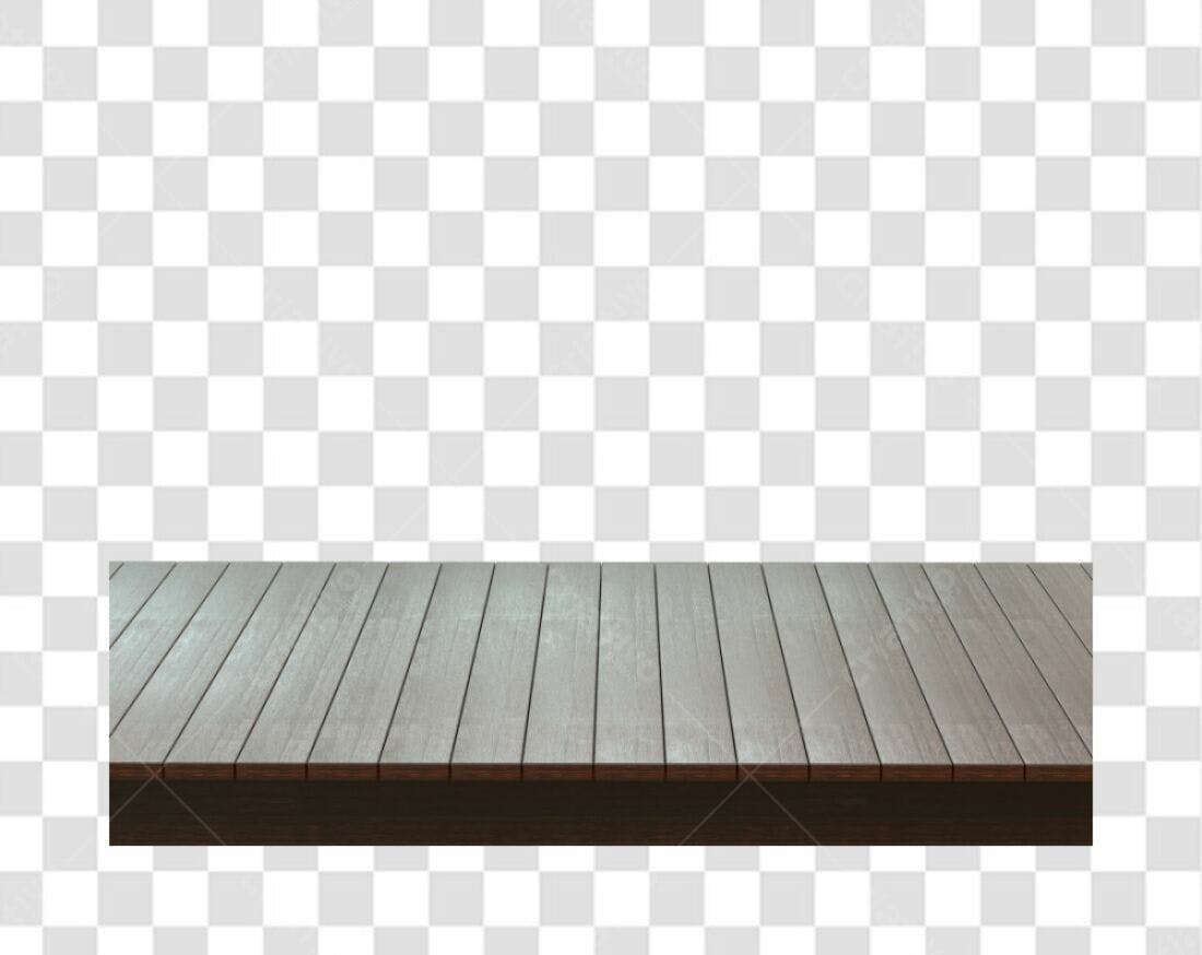 Mesa de Madeira PNG com fundo transparente