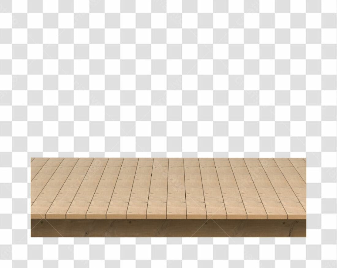 Superficie de Madeira PNG com fundo transparente