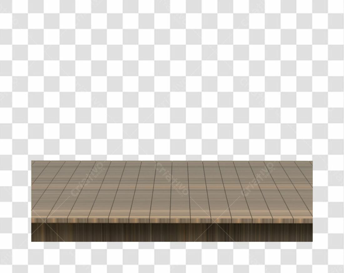 Mockup Mesa Madeira PNG com fundo transparente