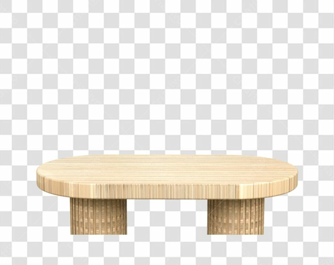 Icone Mesa de Madeira PNG com fundo transparente