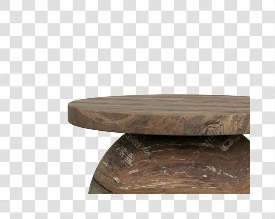Icone Mesa de Madeira PNG com fundo transparente