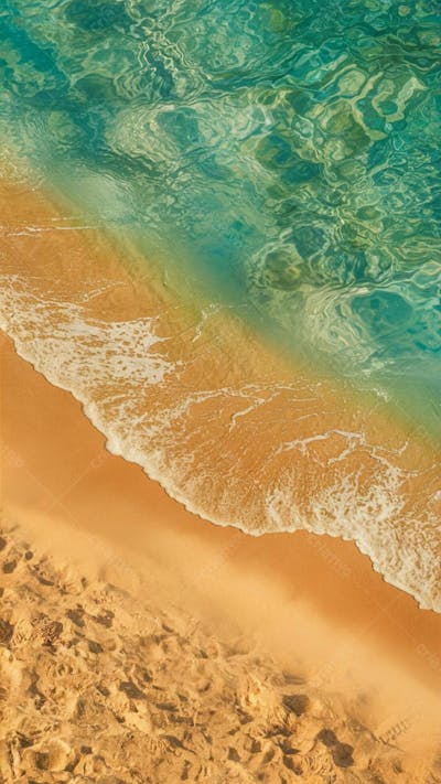 Imagem De Uma Belíssima Praia