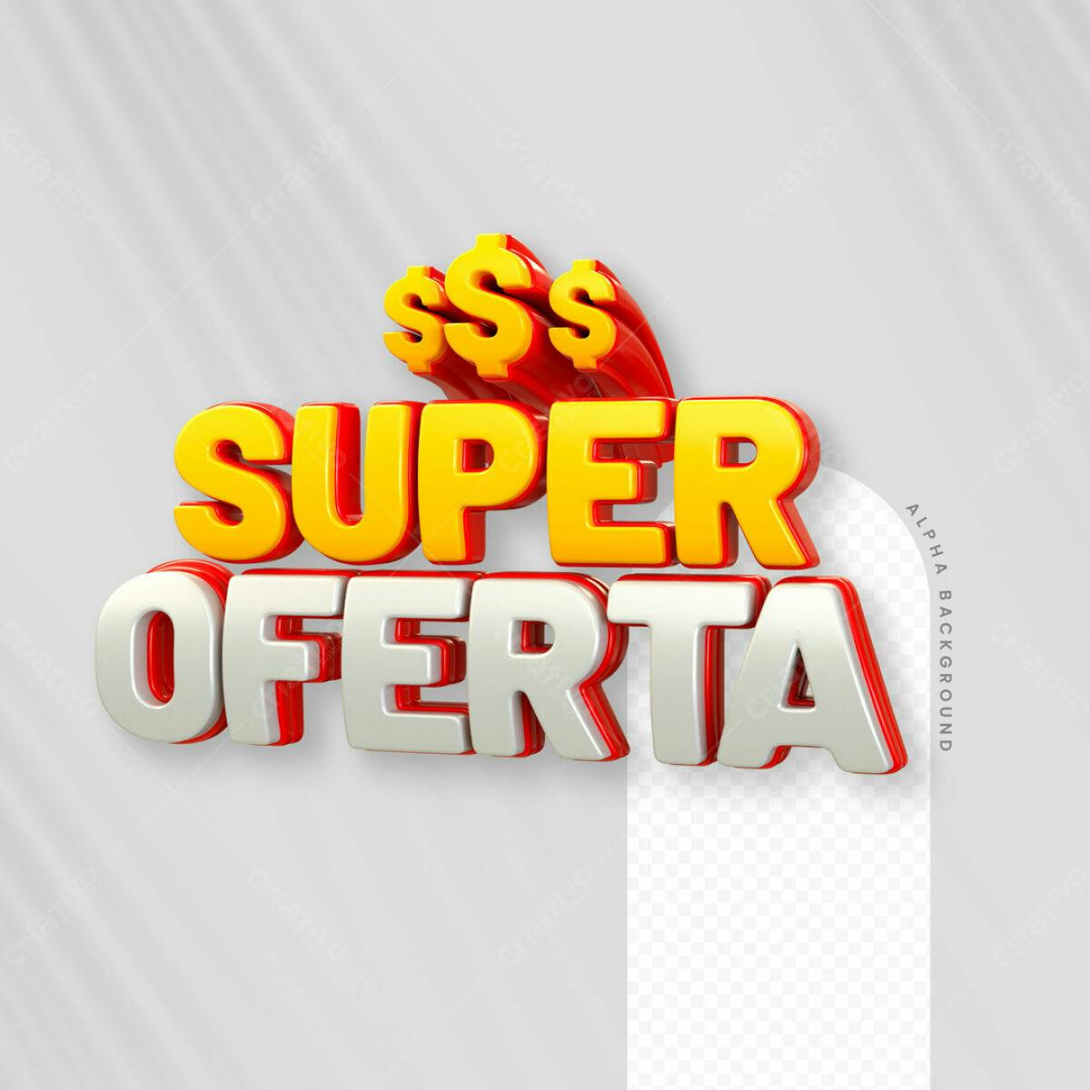 Banner Super Oferta PSD Editável