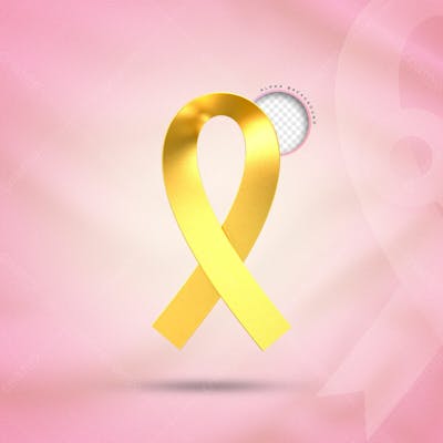 3D Rendering Symbol Of Breast Cancer Awareness Shine Breast Cancer Pink Realistic Ribbon 3D
