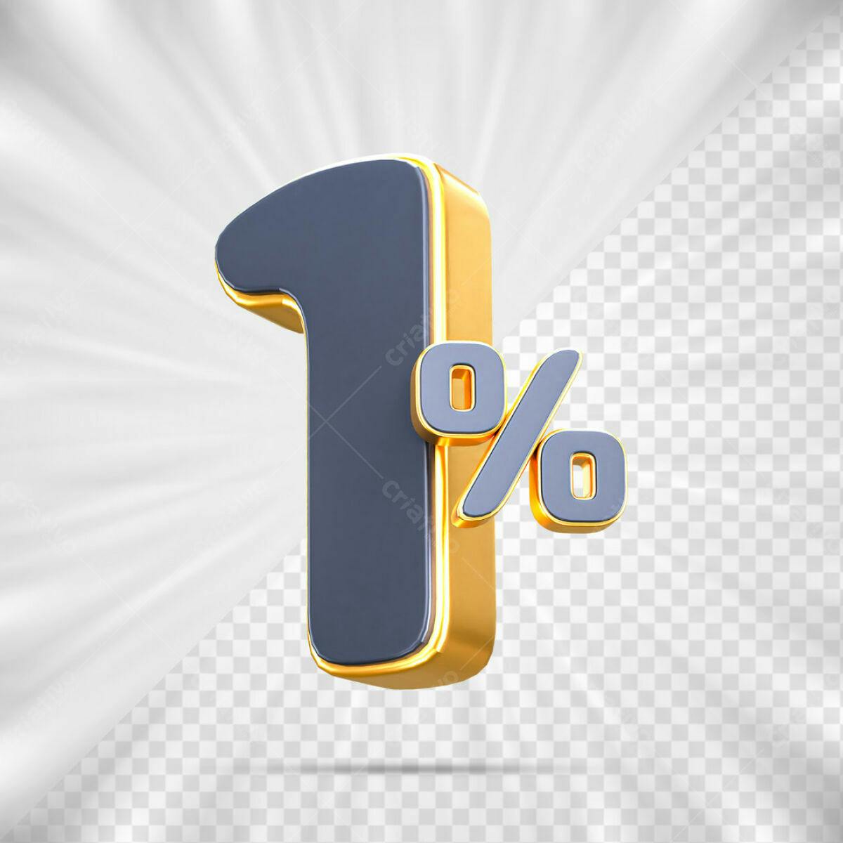 Design 1% Off PSD Editável
