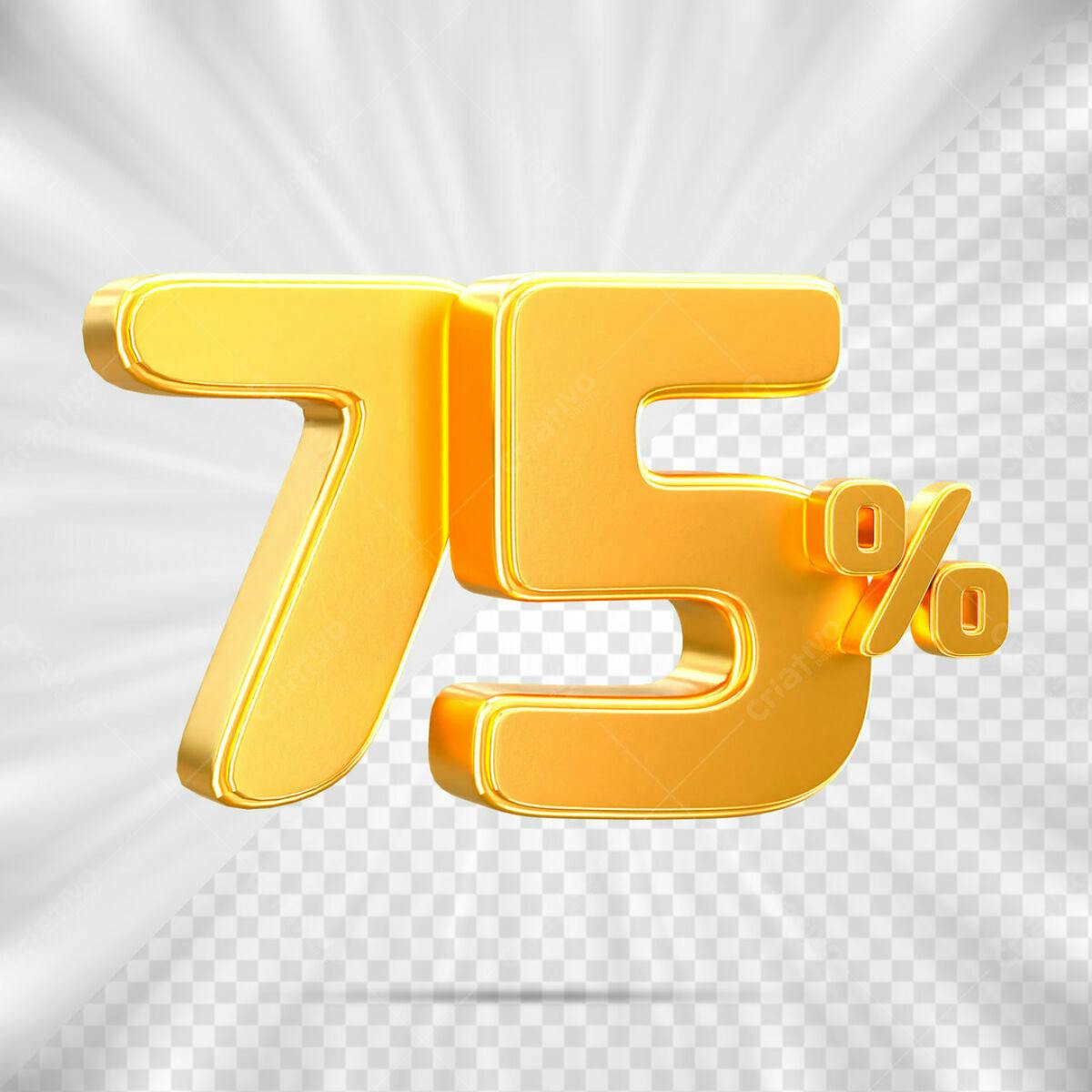 Recursos Gráficos 75% Desconto PSD Editável