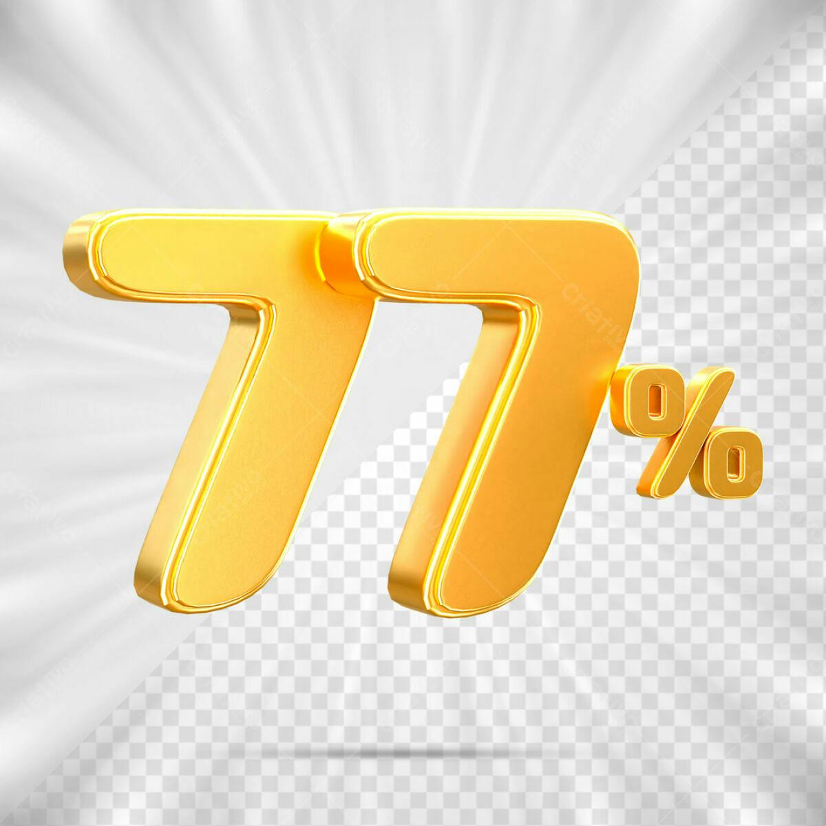 Kit Promocional 77% Desconto PSD Editável