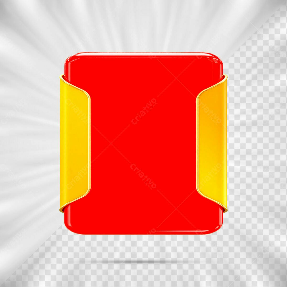 Badge PSD Editável para Design Moderno