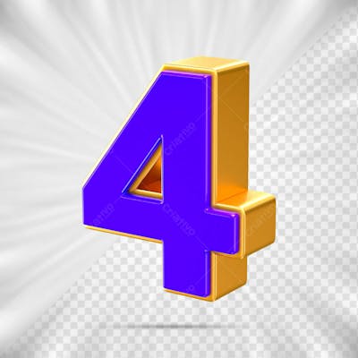 3. Discount Sale Tags 3D Number Concept Discount Promotion Sale