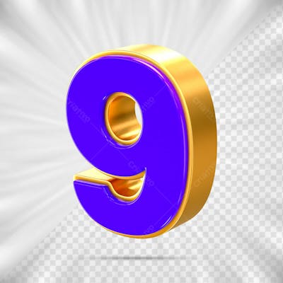 3. Discount Sale Tags 3D Number Concept Discount Promotion Sale