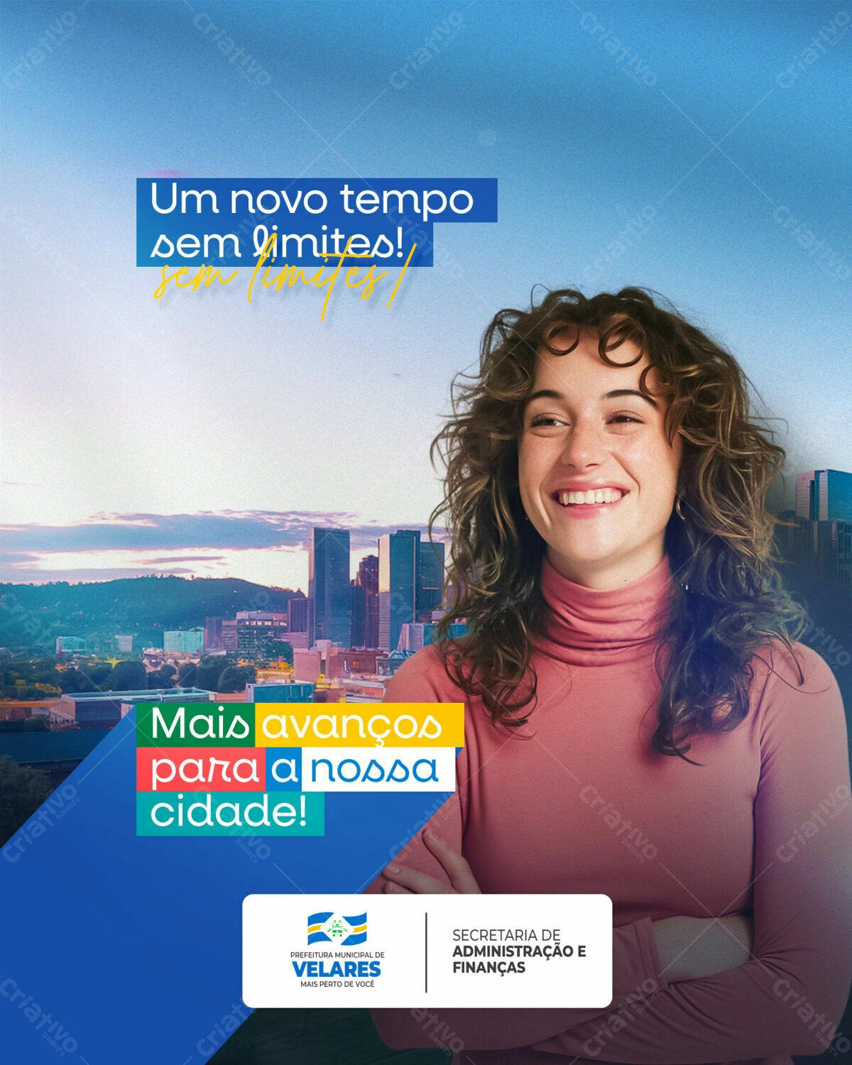 Flyer para Campanha Política PSD Editável