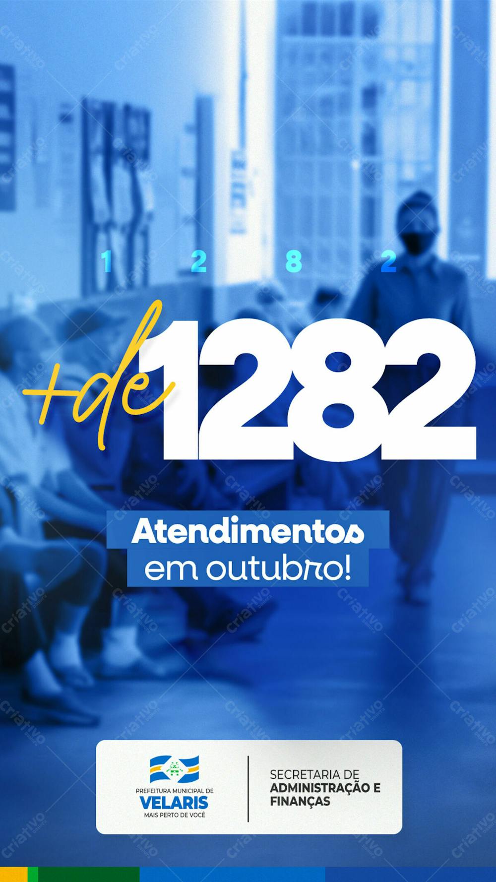 Prefeitura Atendimento Aviso Informe Comunicado Social Media Psd Editável