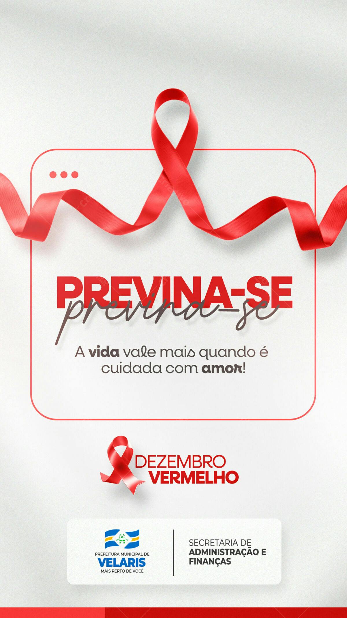 Flyer Dezembro Vermelho PSD Editável