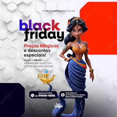 Feed Quadrado Black Friday Social Media 10