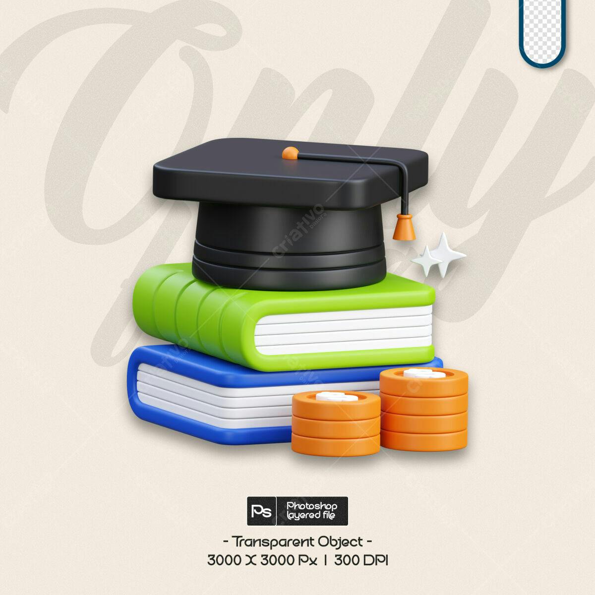 Arte para Formatura PSD Editável