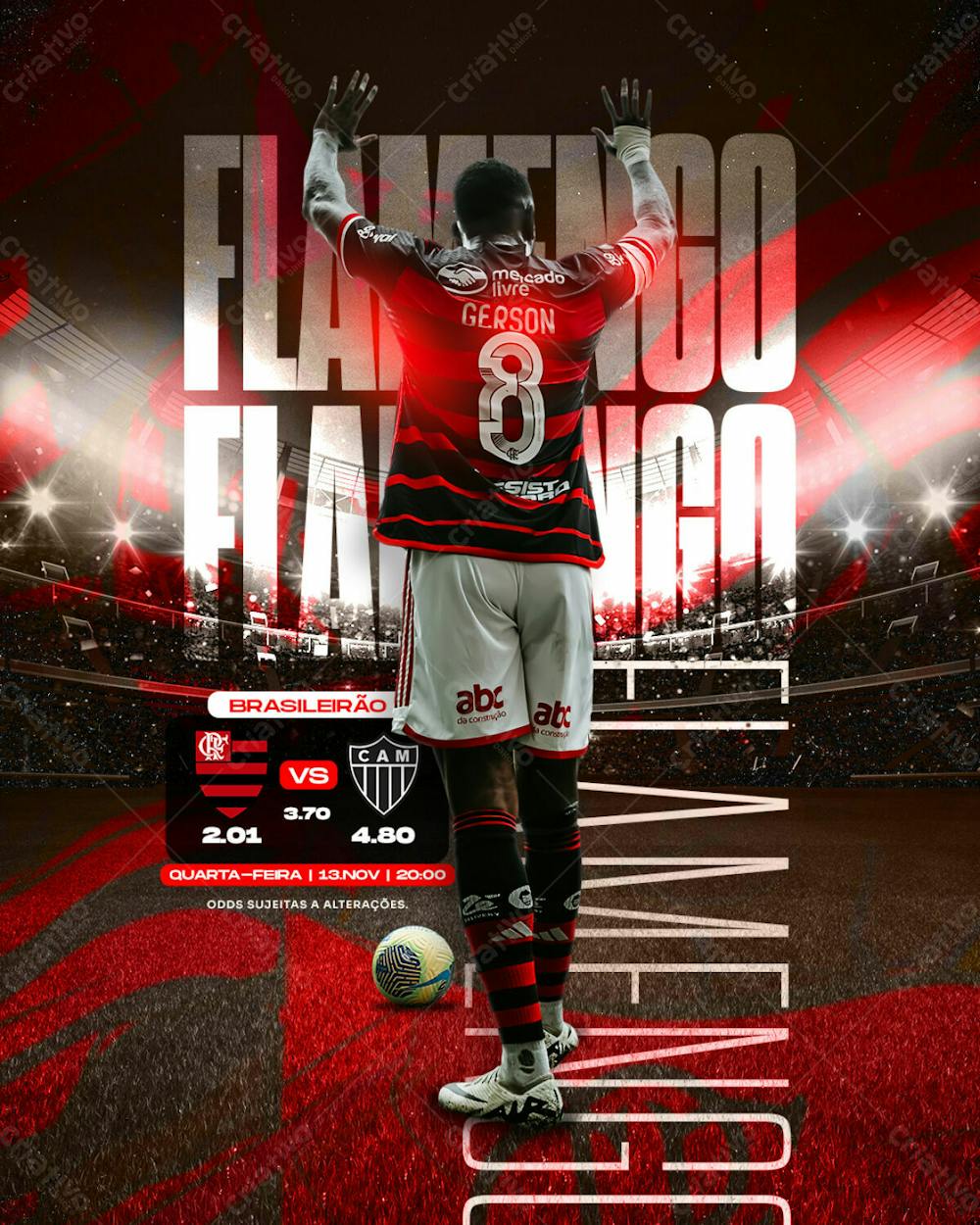 Jogo do Dia (Flamengo) - Flamengo X Atletico MG