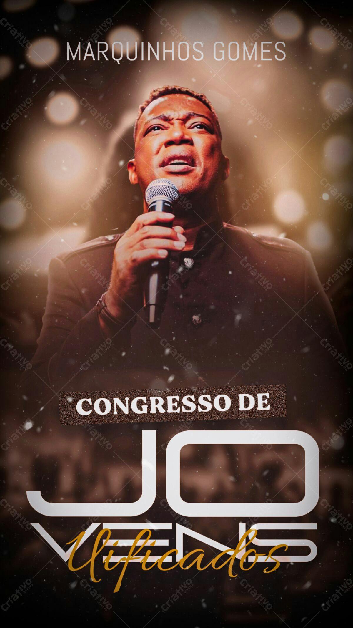 Flyer para Congresso de Jovens Unificados PSD Editável