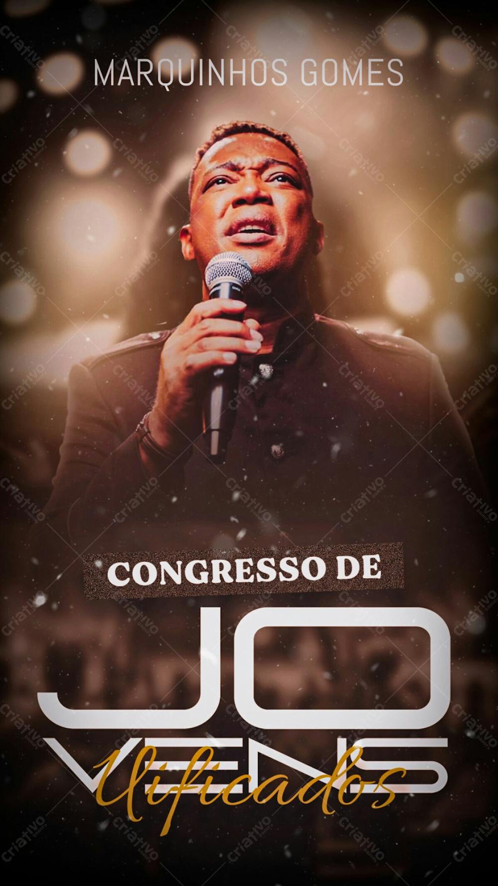 Flyer Gospel Marquinho Gomes