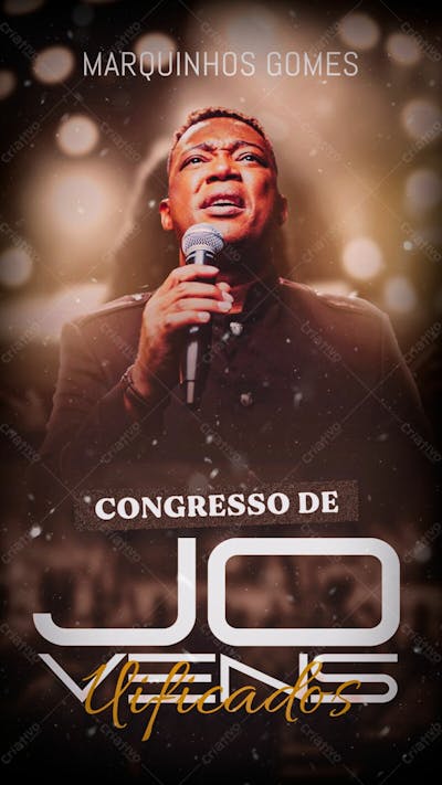 Flyer Gospel Marquinho Gomes