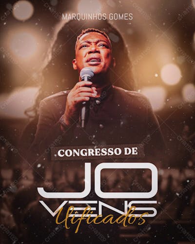 Flyer Gospel Marquinhos Gomes