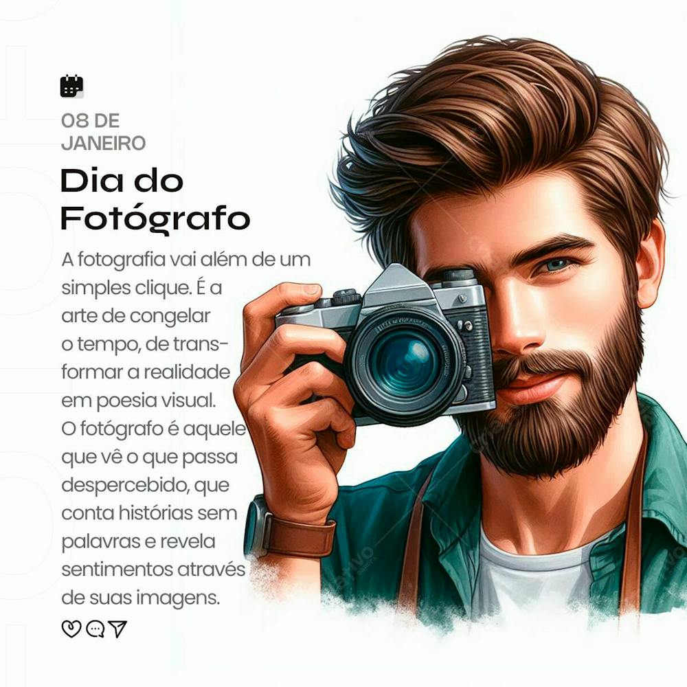 A Fotografia Vai Além De Um Simples Clique. Dia Do Fotógrafo