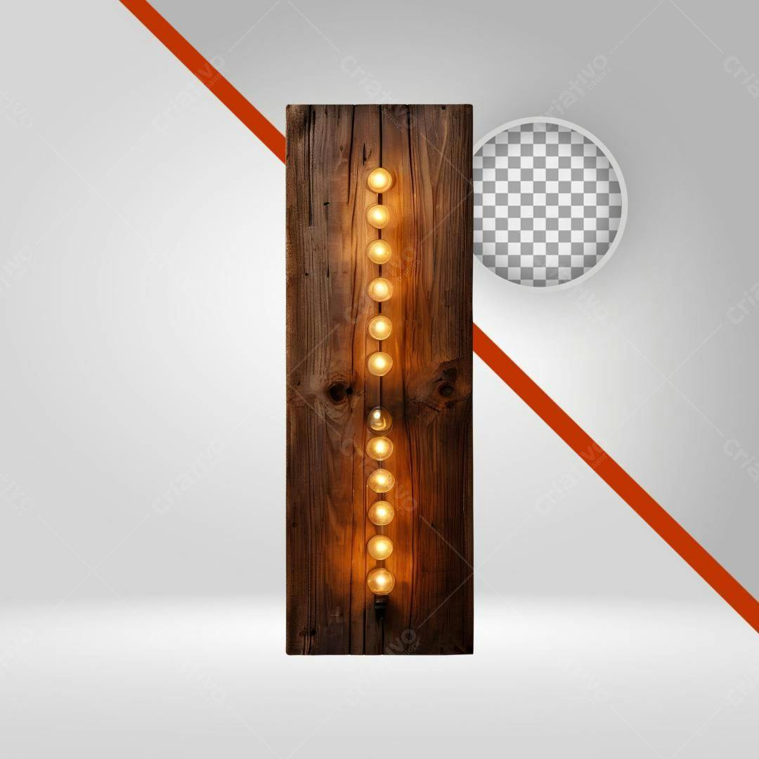 Icone Luzes de Madeira PNG com fundo transparente
