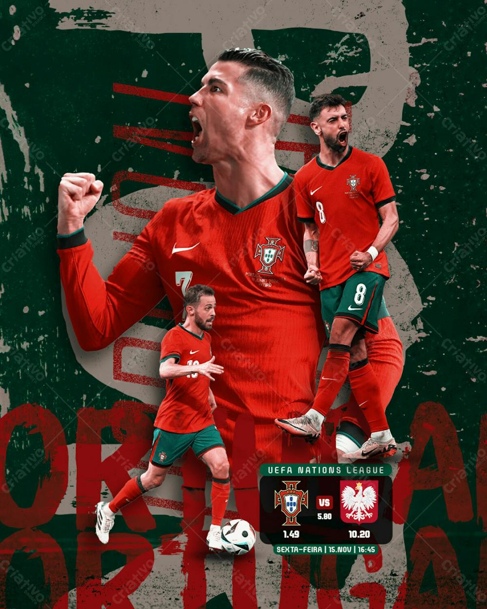 Jogo do Dia (Portugal) Portugal X Polonia