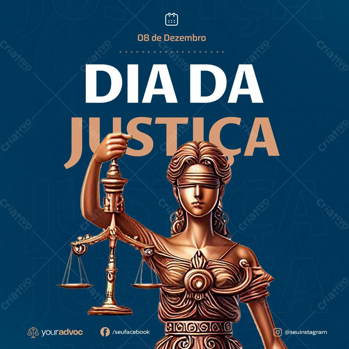 Post para o Dia da Justiça PSD Editável