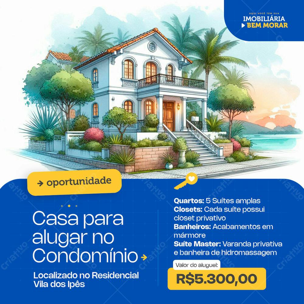 06 Ótima Oportunidade De Aluguel De Casa Em Condomínio, Saiba Mais Em Nossa Imobiliária