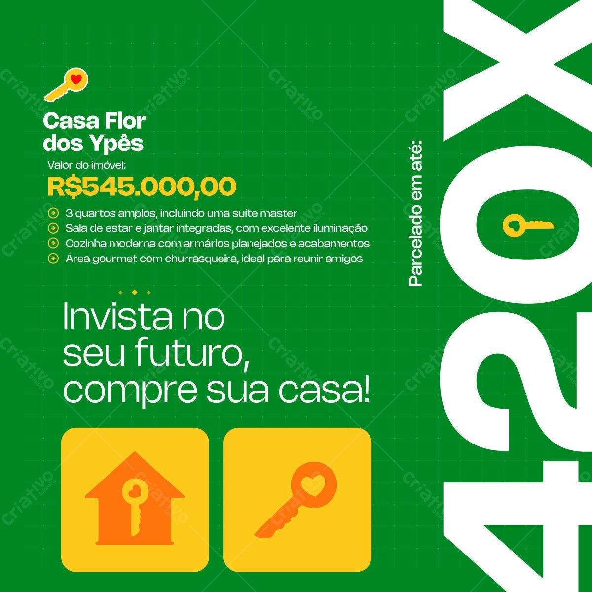 Postagem para Imóvel PSD Editável