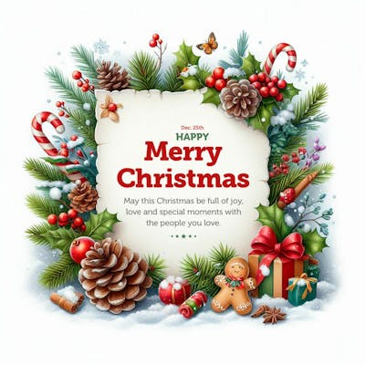 Merry Christmas Day 25 December