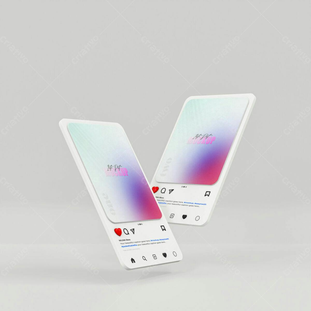 Stories para Instagram PSD Editável