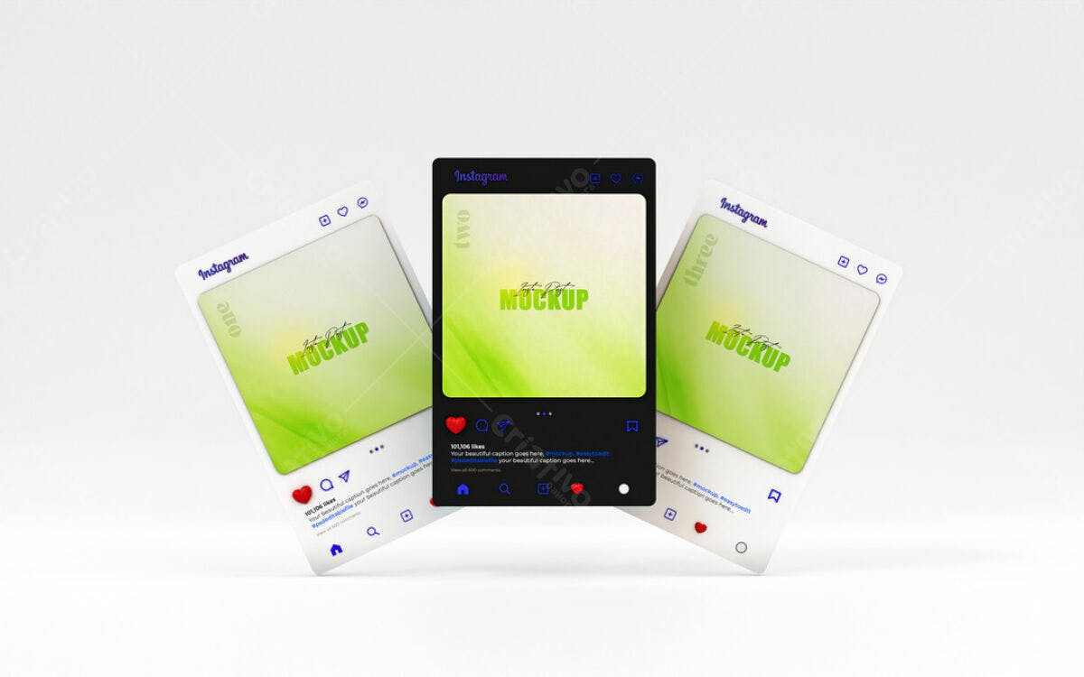 Mockup Instagram Stories PSD Editável