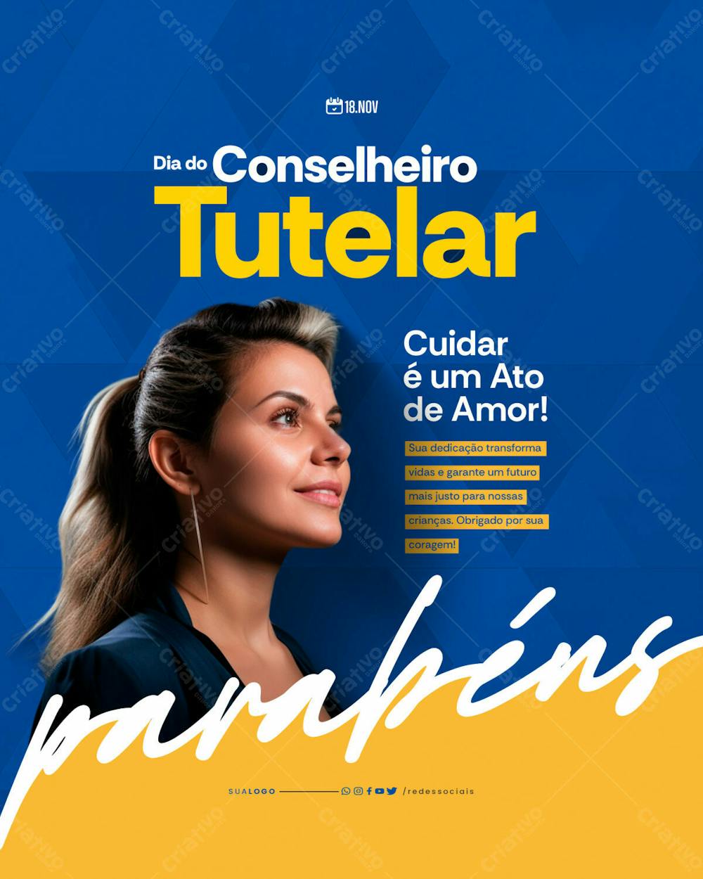 Social Media Dia Do Conselheiro Tutelar Cuidar É Um Ato De Amor