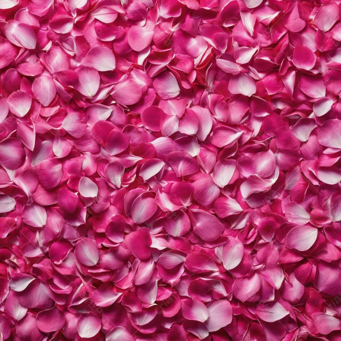 Pétalas de Rosa Pink fundo romântico