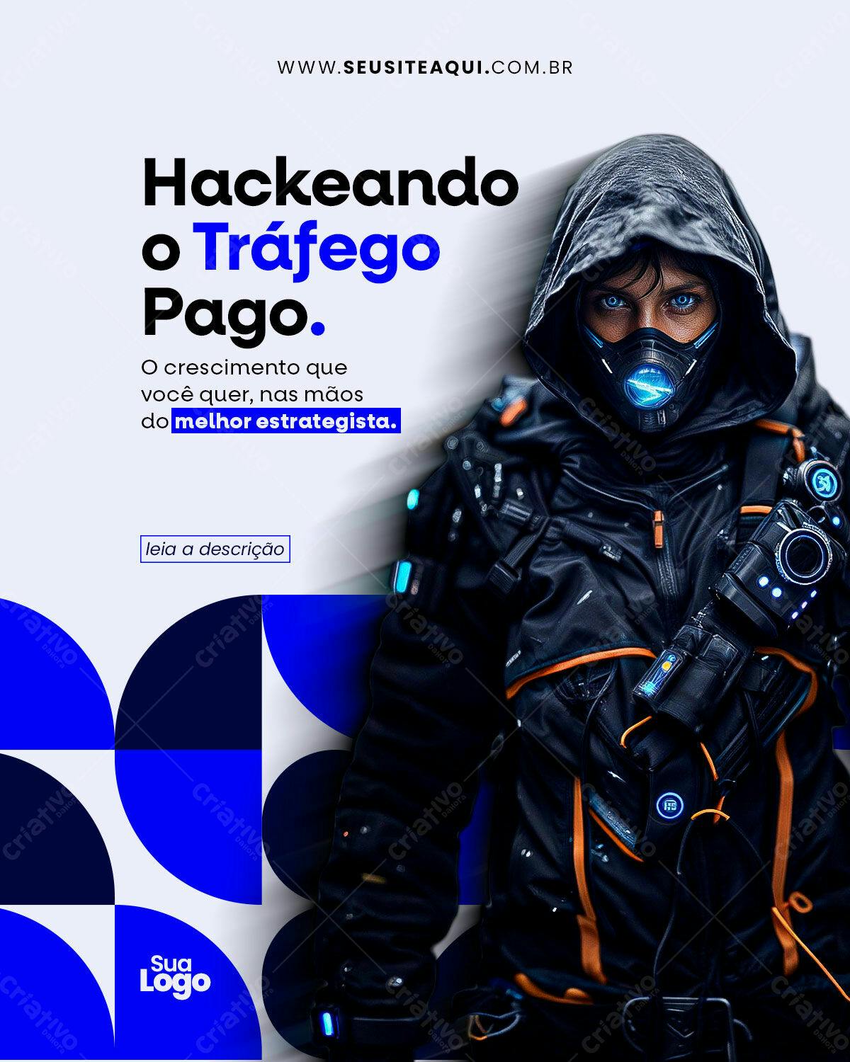 Post para Tráfego Pago PSD Editável