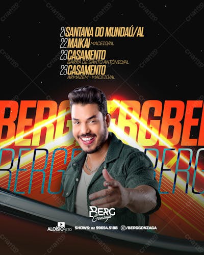 Agenda Semanal Novembro - Berg Gonzaga