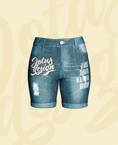 Shorts Highly Rendered Mockup