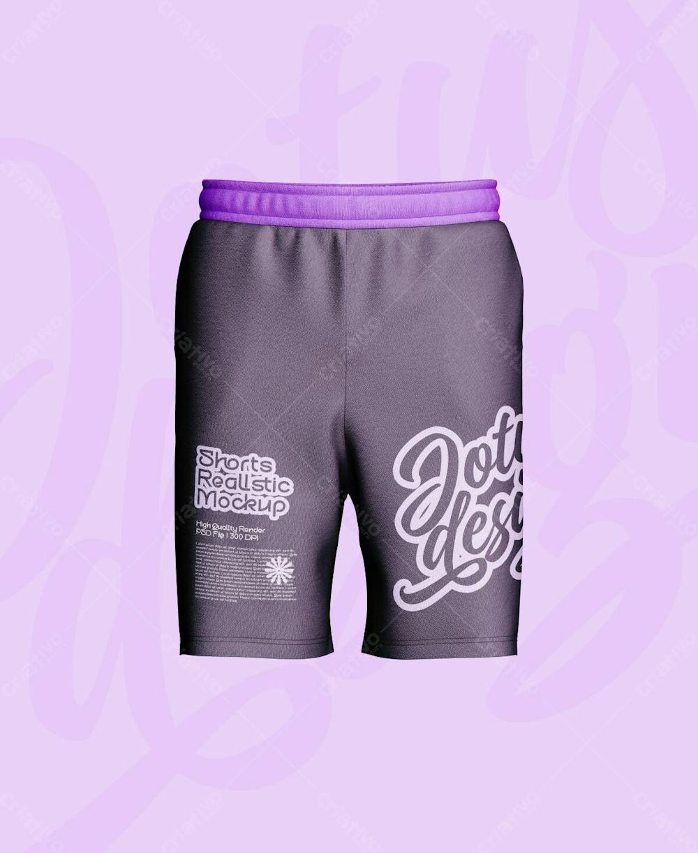 Shorts Highly Rendered Mockup