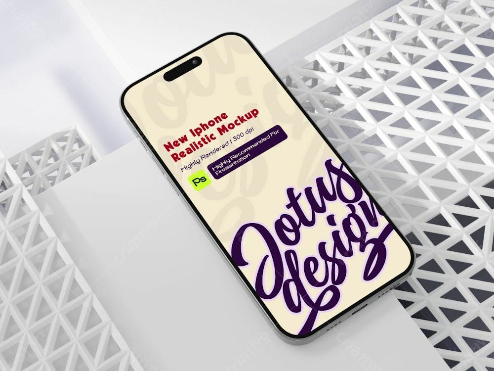 Smartphone Mobile Phone Psd Highly Rendered Mockup