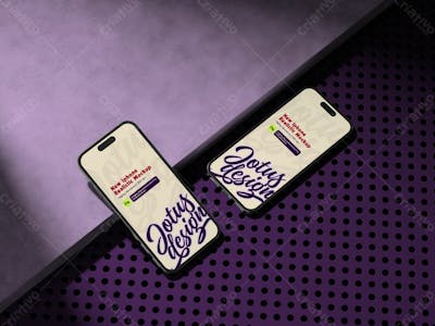 Smartphone Mobile Phone Psd Highly Rendered Mockup
