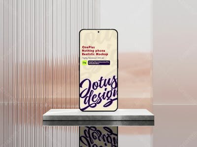 Smartphone Mobile Phone Psd Highly Rendered Mockup