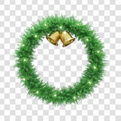 Guirlanda 3D Sem Fundo Render Natal Christmas